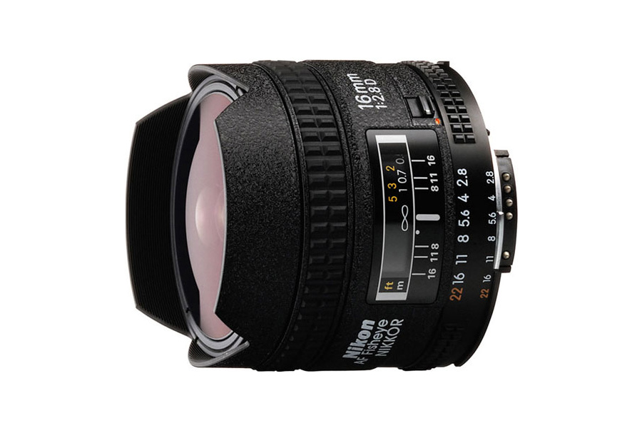 Nikon 16mm f 2.8D AF Fisheye-Nikkor - 